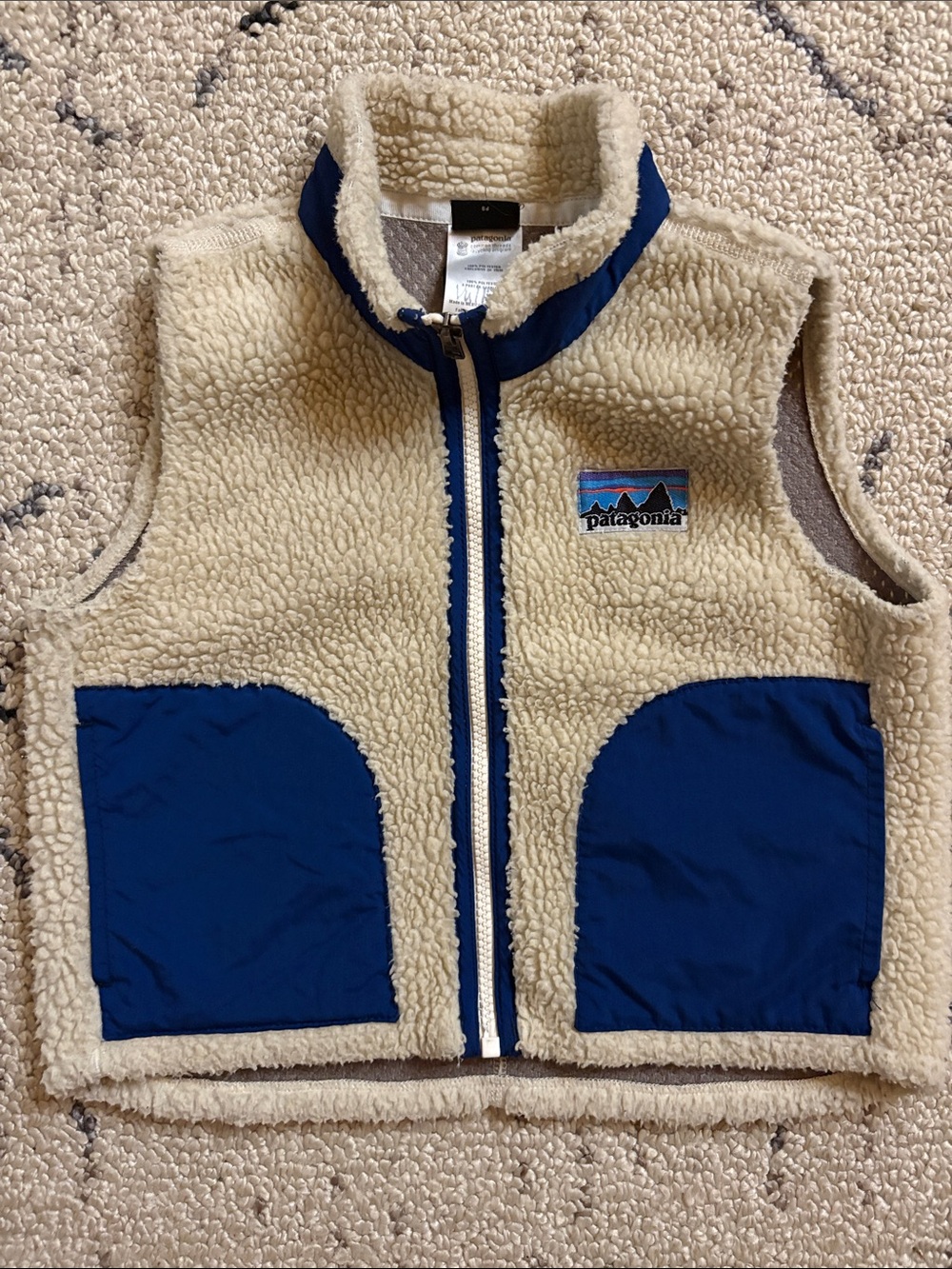 Patagonia Kids Fleece Vest (xxs 4/5T)